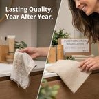 Flax Linen Washcloths for Bathroom - Image 8