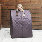 Heat Wave Radiant Saunas BSA6315 Harmony Deluxe Oversized Portable Cabin - Image 2