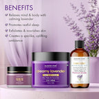 Majestic Pure Lavender Essential Oil & Body Scrub Set | 100% Pure & Natural - Image 7