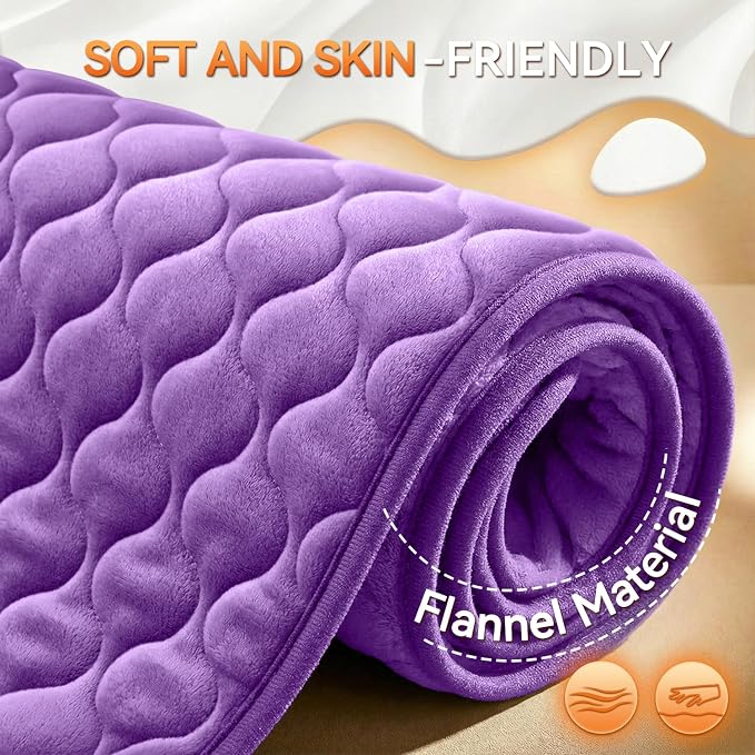 King Size Heating Pad for Back Pain 32"x24" Extra Large Electric Heating Pad - Image 8
