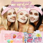 KYDA 132PCS SPA Party Supplies for Women, Include Face Masks, Hand Cream - Image 3