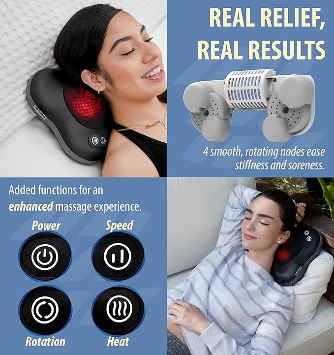 Zyllion Shiatsu Back and Neck Massager - Image 5