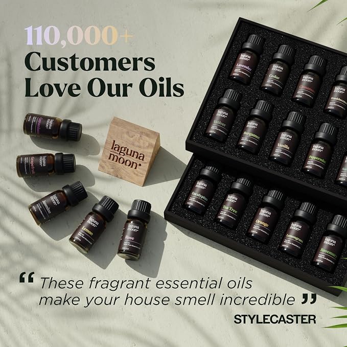 Lagunamoon Essential Oils Set, Top 20 Gift Set Oils - Image 7