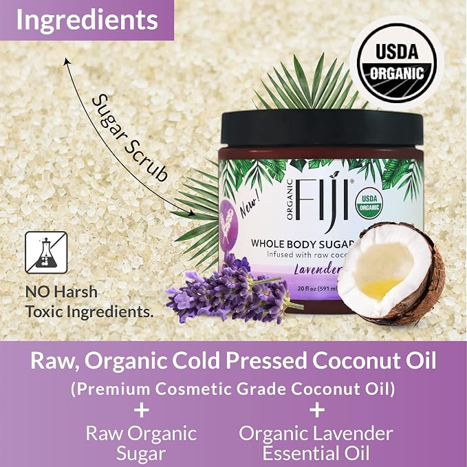 Organic Fiji Whole Body Scrub - Image 6