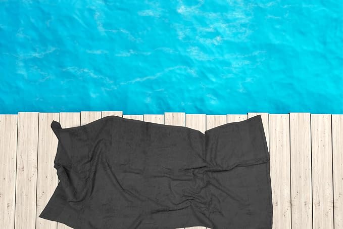 Medium Bath Towels Bulk Set of 12 – 100% Cotton Terry – 24" x 48" – Quick Dry - Image 5