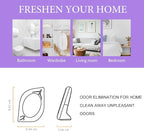 Air Freshener for Home, 4 Pack, Odor Eliminator for Small Area Closets Bathroom - Image 2