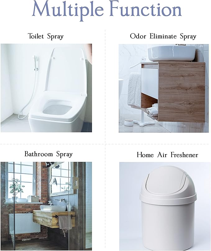 Clean-n-Fresh Toilet Spray, Poop Spray Eucalyptus Scent, 100% Natural Plant - Image 6