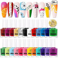 Born Pretty Nail Art Stamping Polish Halloween Nail Polish Set Manicure Print by BORNPRETTY