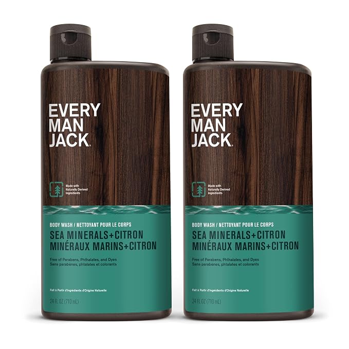 Every Man Jack Nourishing Sea Minerals + Citron Mens Body Wash - Image 10
