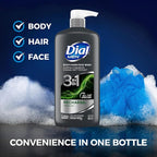 Dial Men 3in1 Body, Hair and Face Wash - Image 4