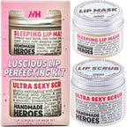 100% Natural Lip Scrub Vegan Conditioning Coconut Lip Exfoliator Gentle by HandmadeHeroes