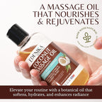 Edenika Botanicals Tropical Coconut Massage Oil - Image 3