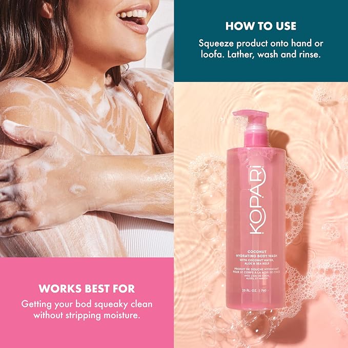 Kopari Jumbo Coconut Hydrating Body Wash - Image 7