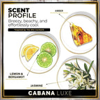 Urban Naturals Car Air Freshener Hanging + Vent Clip, Cabana Luxe Scent Diffuser - Image 4