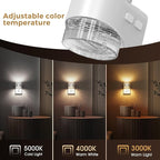 L LOHAS LED Night Light, 3CCT Bubble Night Lights Plug into Wall, - Image 2