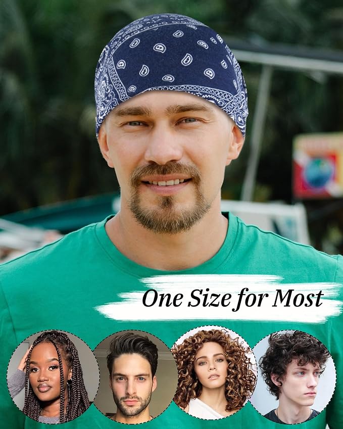 Women's Summer Beanie for Men Hat Boho Hats Adult Dwarf Hats Chemo Cap Cancer - Image 4
