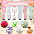 Tea Party Hand Cream Gift Set Wonderland Floral Tea Party Favor Flower - Image 2