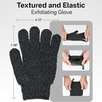 Yiclick Heavy Exfoliating Gloves, Exfoliating Body Scrubber - Image 7