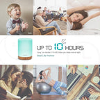 ASAKUKI Essential Oil Diffuser for Home, 300 ml Humidifier - Image 5