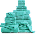 LANE LINEN 24 PCs 100% Cotton Bath Towels Set by LaneLinen