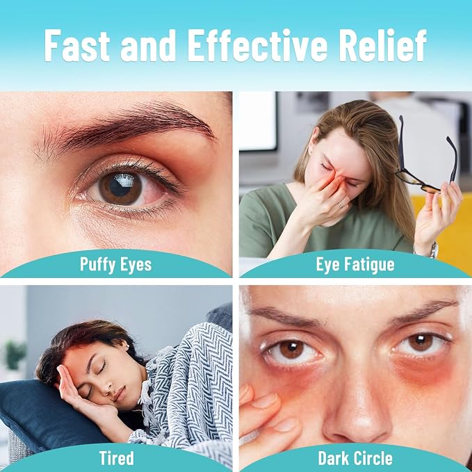 3D Gel Cooling Eye Mask, Weighted Eye mask - Image 6