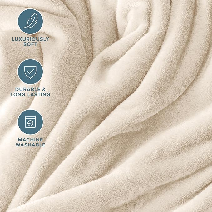 Bare Home Fleece Blanket - Image 6