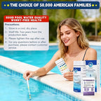 8-in-1 Pool Test Strips, 151 Strips Spa and Hot Tub Water Testing Kit, Pool - Image 6