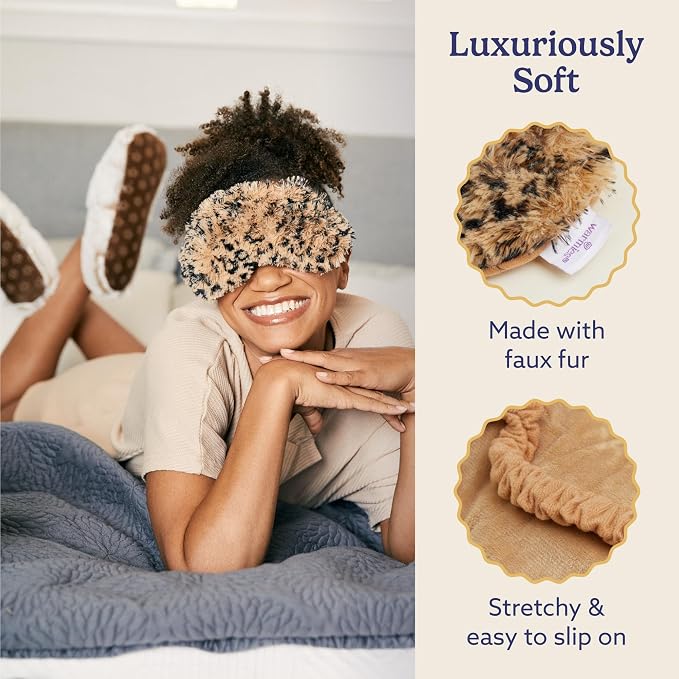warmies Microwavable Eye Mask for Warmth & Comfort - Image 3