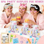 72PCS Spa Party Supplies for Women, Spa Party Favors Include Face Masks - Image 4