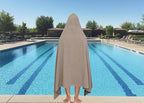 COTTON CRAFT Hooded Bath Towel – Oversized 35 x 70 Waffle Weave Towel - Image 2