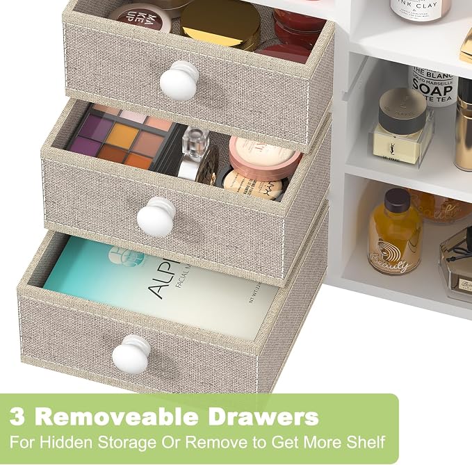 Large Makeup Organizer Countertop - Image 8