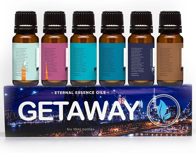 Get Away Gift Set of 6 Premium Grade Fragrance Oils - Image 6