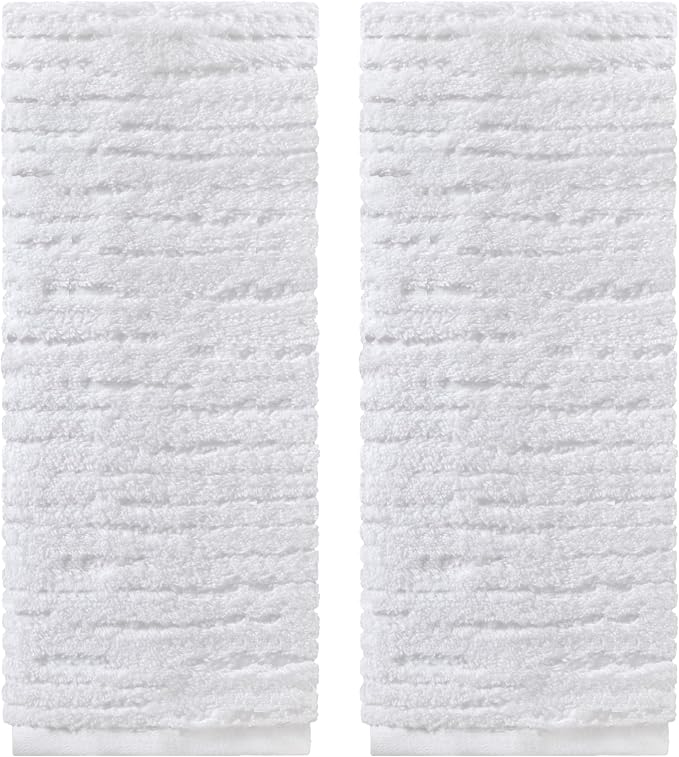 SKL Home CloudSoft Cotton Luxury 2-Piece Hand Towel Set by SKLHomebySaturdayKnightLtd