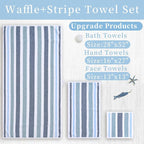 Waffle Towels for Bathroom - Image 4