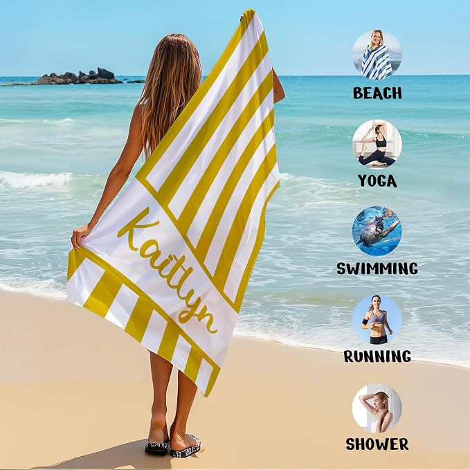 JML Personalized Beach Towel - Image 6