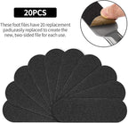 Mudder 2 Pieces Stainless Steel Pedicure Foot File Callus Remover Foot Scrubber - Image 4