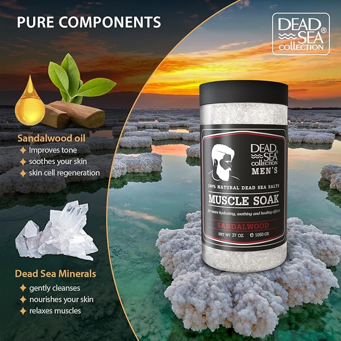 Dead Sea Collection Bath Salts for Men - Image 2