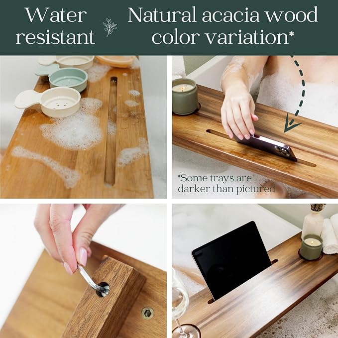 Premium Nature Shed Bathtub Tray - Image 5