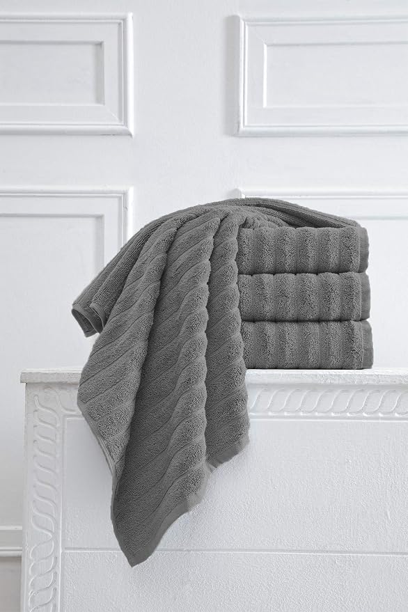 Classic Turkish Towels CTT Premium 4 Pack Bath Towels Set, Made - Image 4