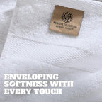 Wealuxe White Washcloths 12 Pack - Image 3