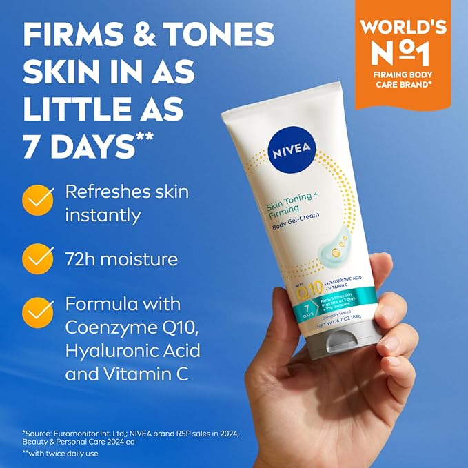 NIVEA Skin Firming & Toning Body Gel Cream - Image 3