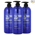 Tea Tree Body Wash with Mint & Shower Gel with Vitamin E by AnatoliaDaphne