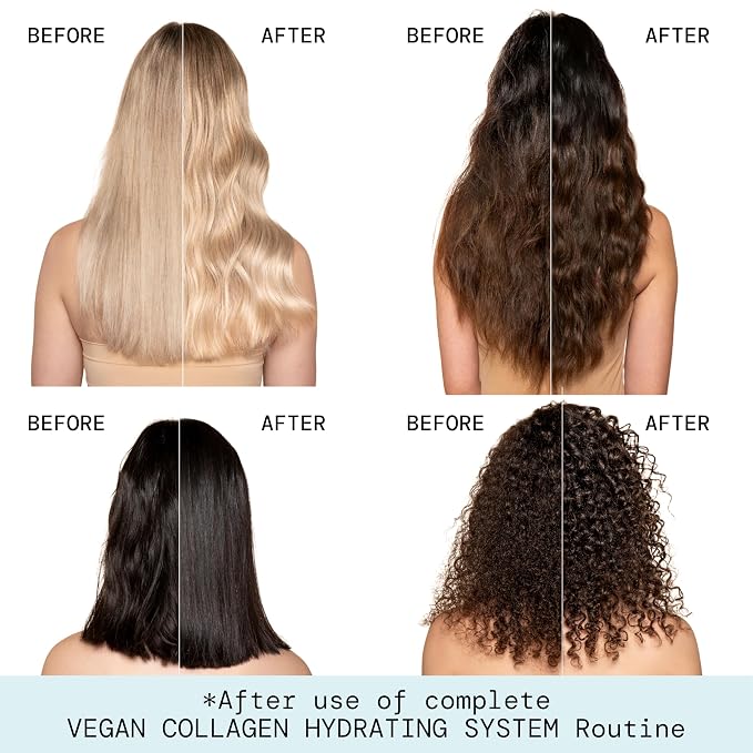 Pacifica Vegan Collagen Leave-In Repair Hair Mask – Leave-In Conditioner - Image 4