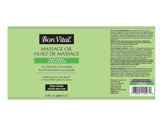 Bon Vital Naturale Massage Oil Made - Image 2