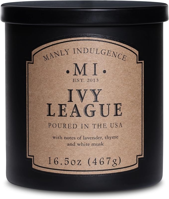 Manly Indulgence Ivy League Scented Candles by ManlyIndulgence