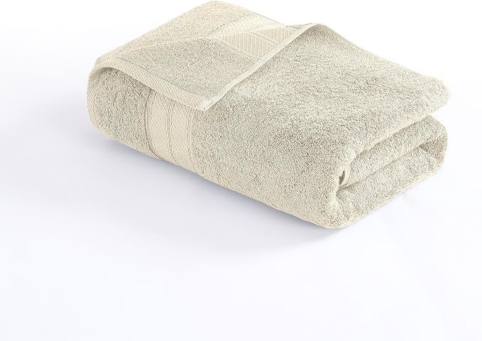 Modern Threads 4-Pack SpunLoft Bath Sheet Sand 35x66 - Image 5