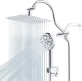 Hibbent All Metal CUPC Certified Shower Head, Handheld Showerhead Combo by Hibbent