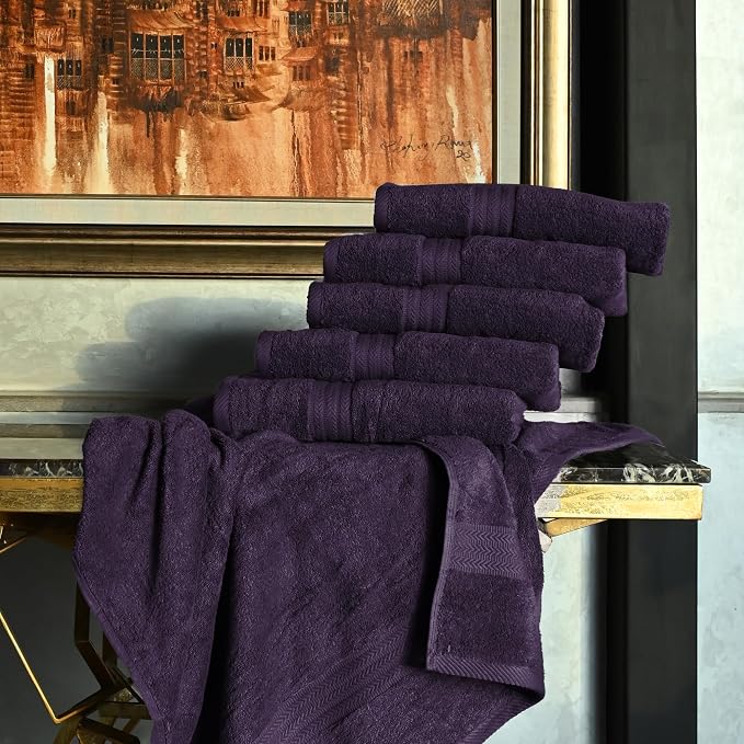 HERCULEAN Large Bath Towels 24 x 50 Pack of 6 | Quick Dry and Highly Absorbent - Image 6