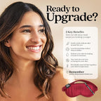 TheSleepGuard Pure Silk Sleep Mask Light Blocking Travel Essentials. Eye Masks - Image 4