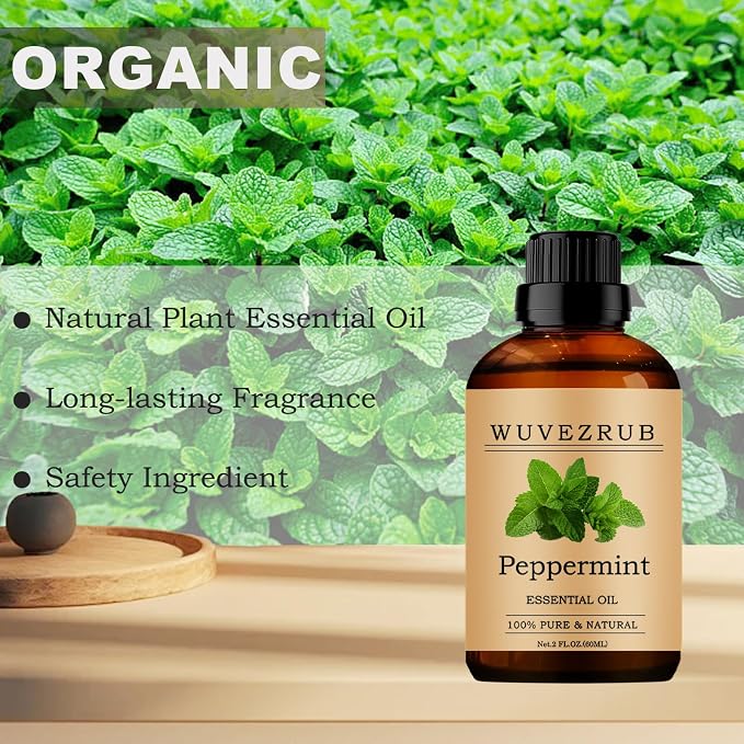 Peppermint Essential Oils, 60ML Pure and Natural Essential Oil - Image 4